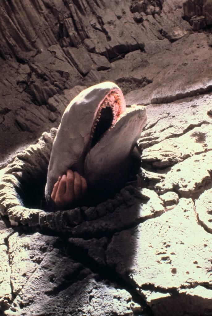 empire strikes back asteroid worm