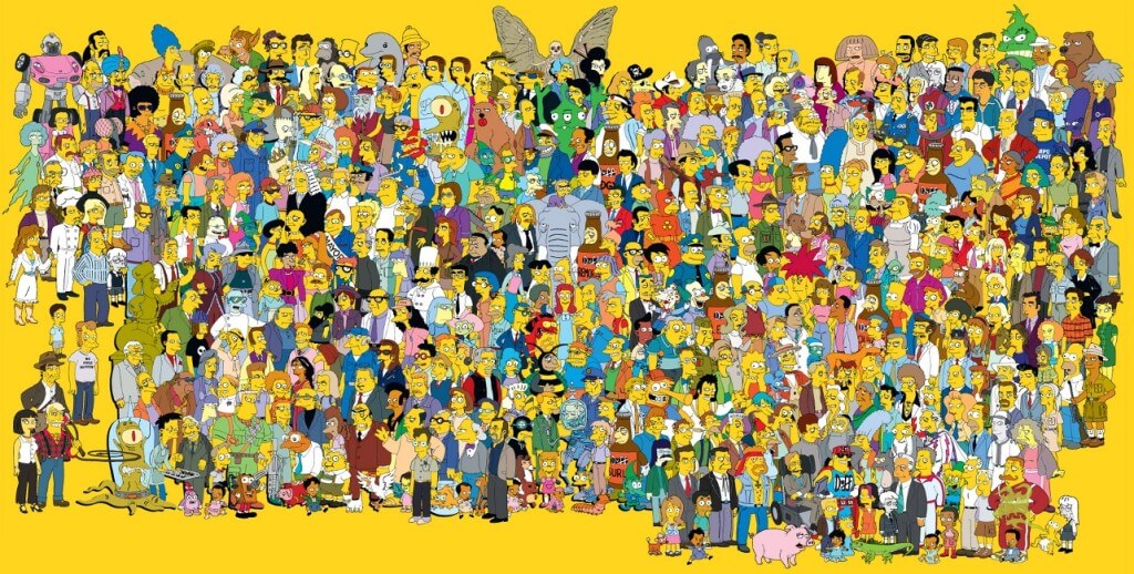 the simpsons poster