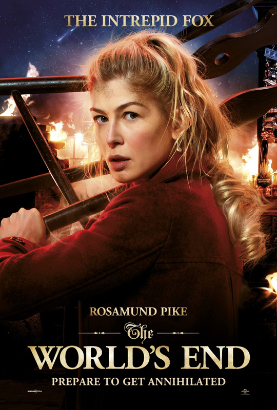 rosamund pike the world's end poster