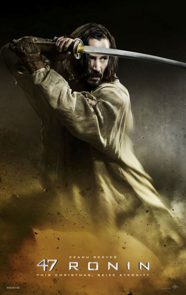 47 ronin keanu reeves poster