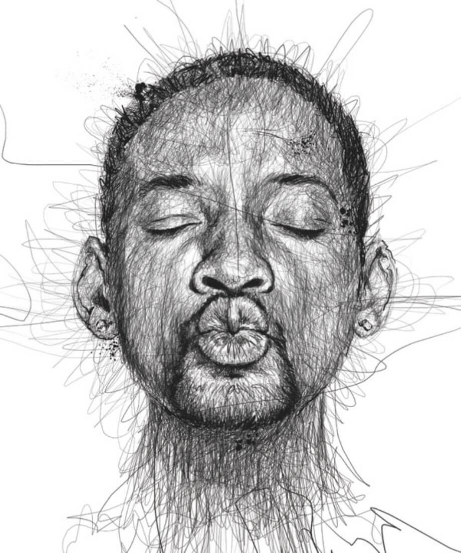 vince low will smith scribble
