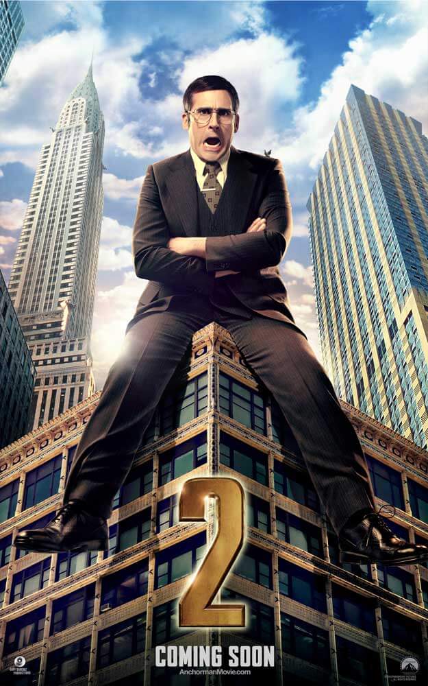 anchorman 2 brick tambland poster