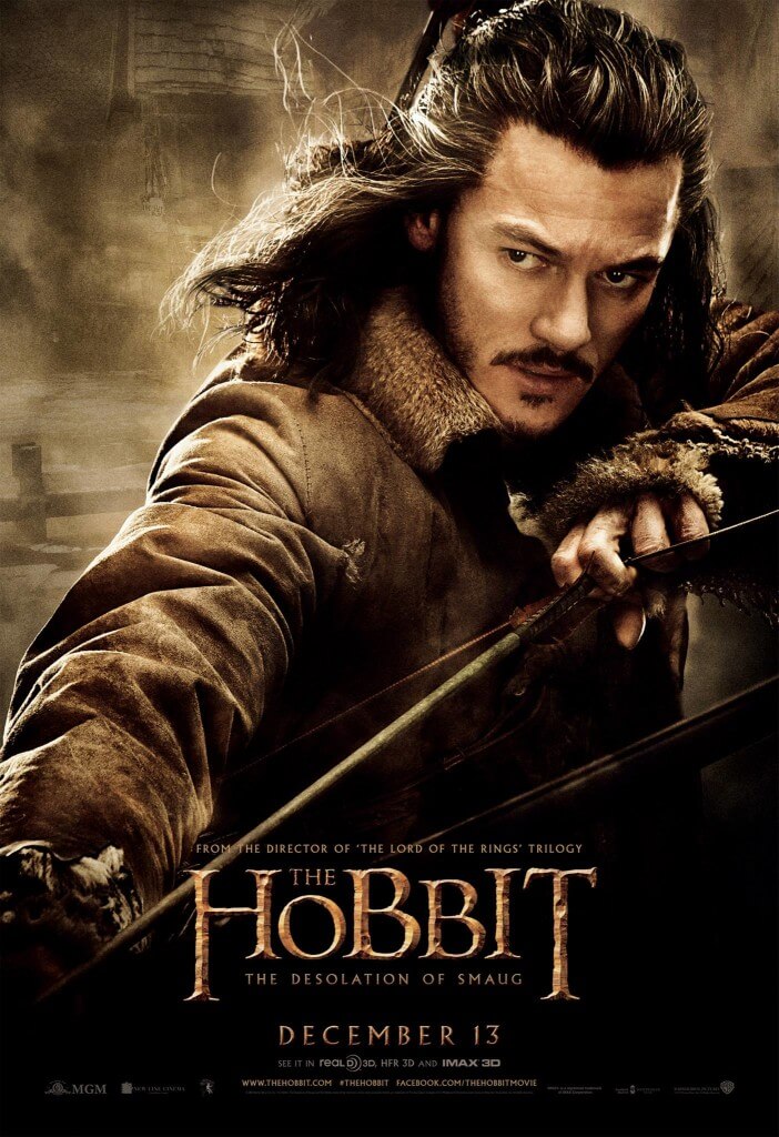 hobbit desolation of smaug bard the bowman poster