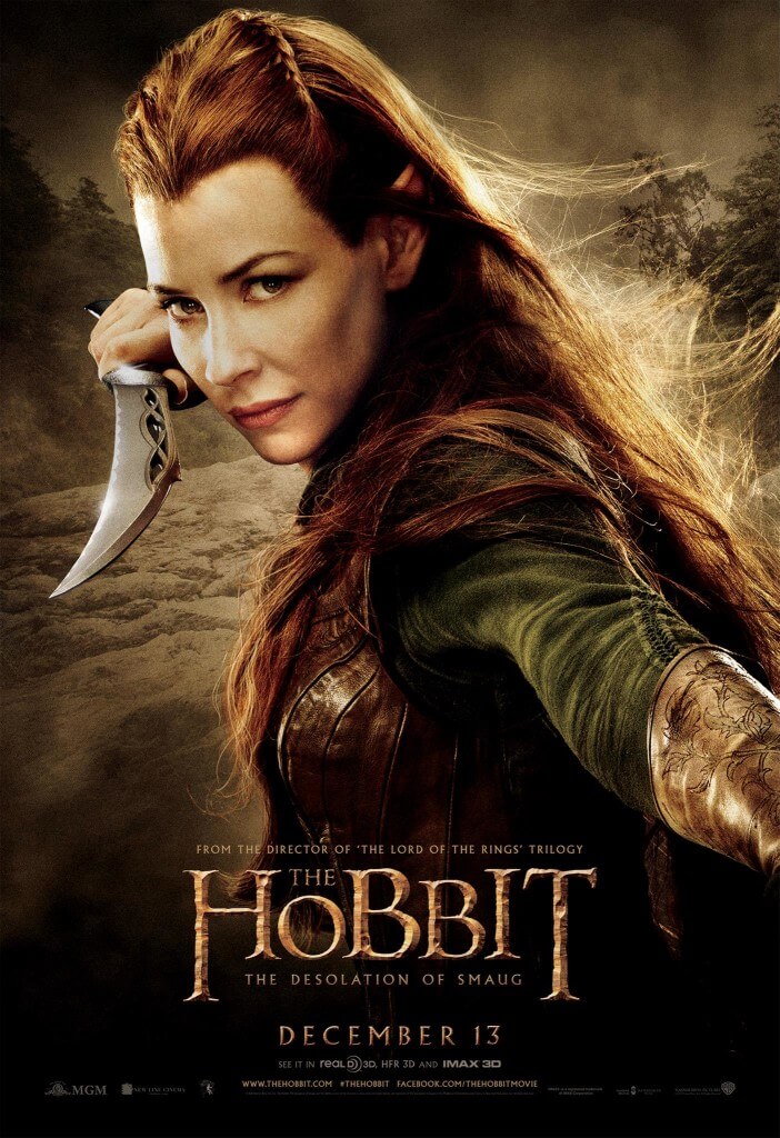 hobbit desolation of smaug tauriel poster