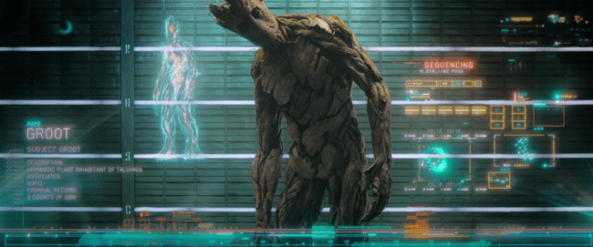 guardians of the galaxy trailer groot image