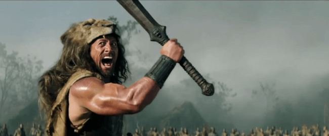 dwayne the rock johnson hercules trailer header