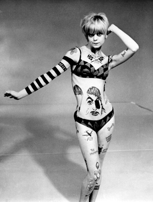 goldie hawn rare photo