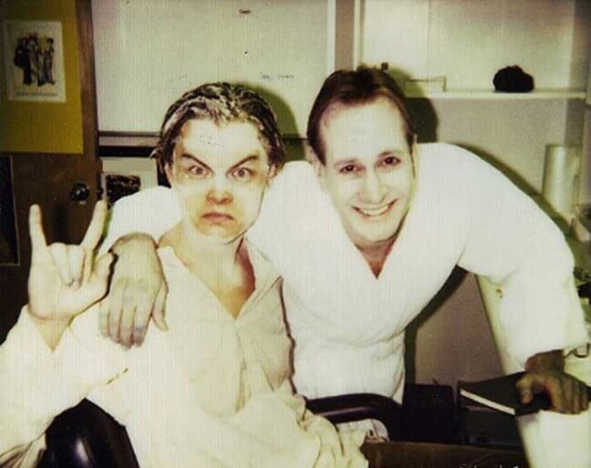 leonardo dicaprio rare photo