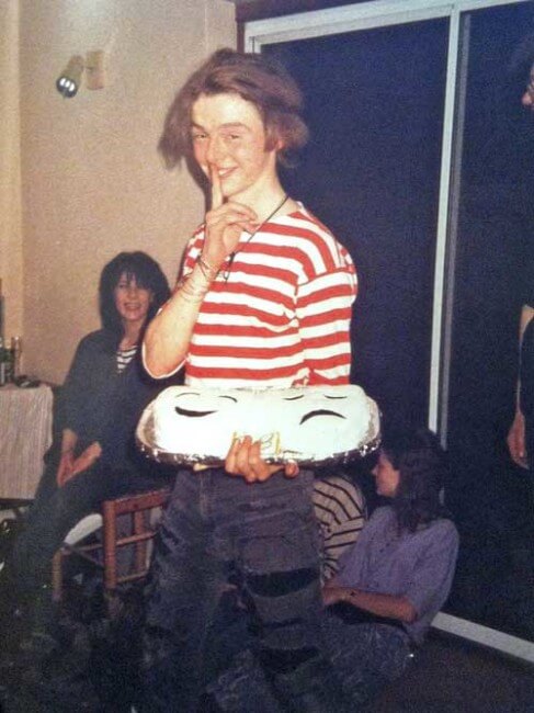 simon pegg rare photo