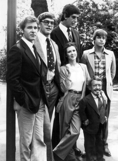 star wars cast rare photo
