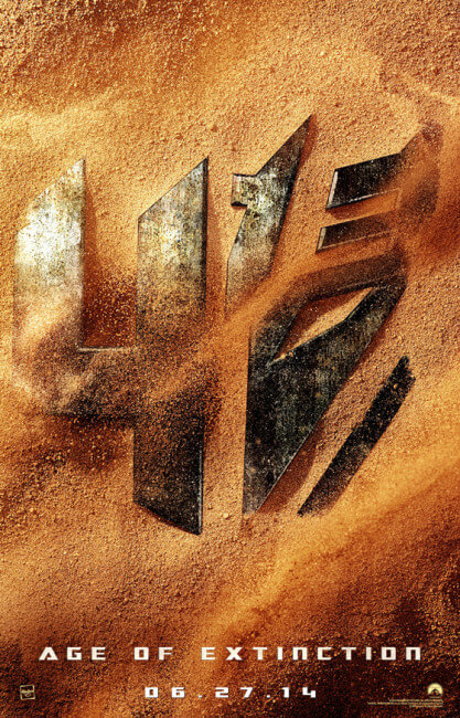 transformers age of extinction poster