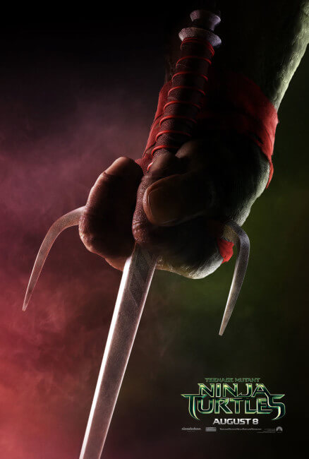 teenage mutant ninja turtles raphael poster