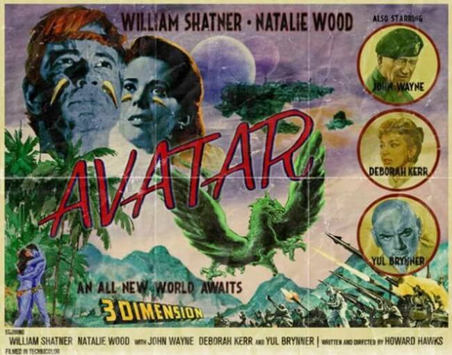 avatar vintage poster