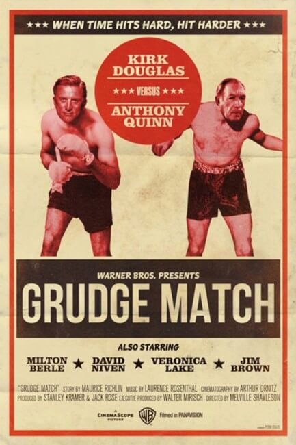 grudge match vintage poster
