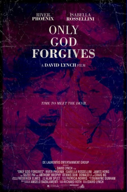 only god forgives vintage poster