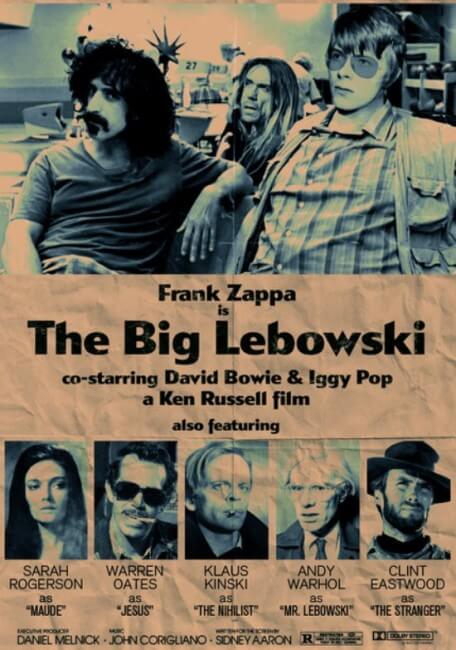 the big lebowski vintage poster