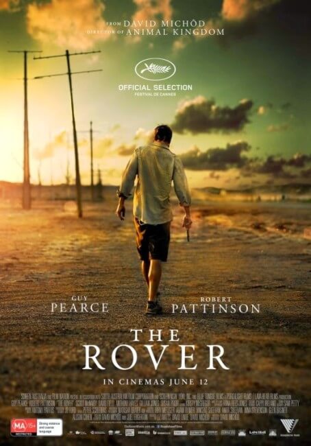 the rover movie cannes movie poster