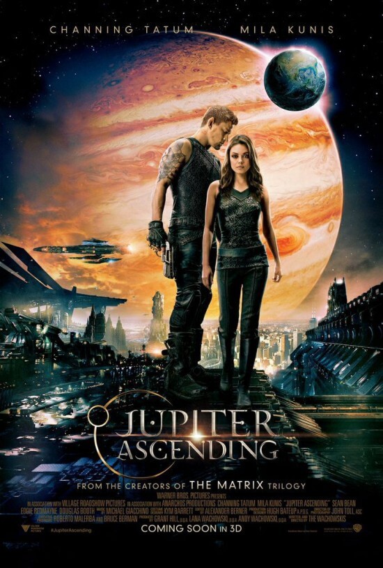 new jupiter ascending poster mila kunis channing tatum