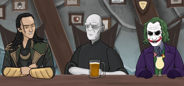 villain pub to the tailor header