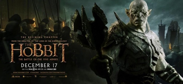 hobbit battle of five armies azog banner