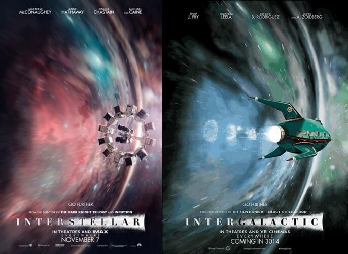 riptcademy awards interstellar poster