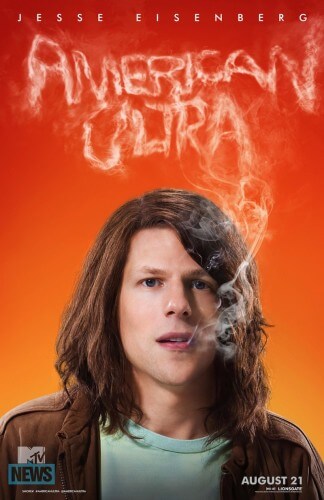 jesse eisenberg american ultra poster