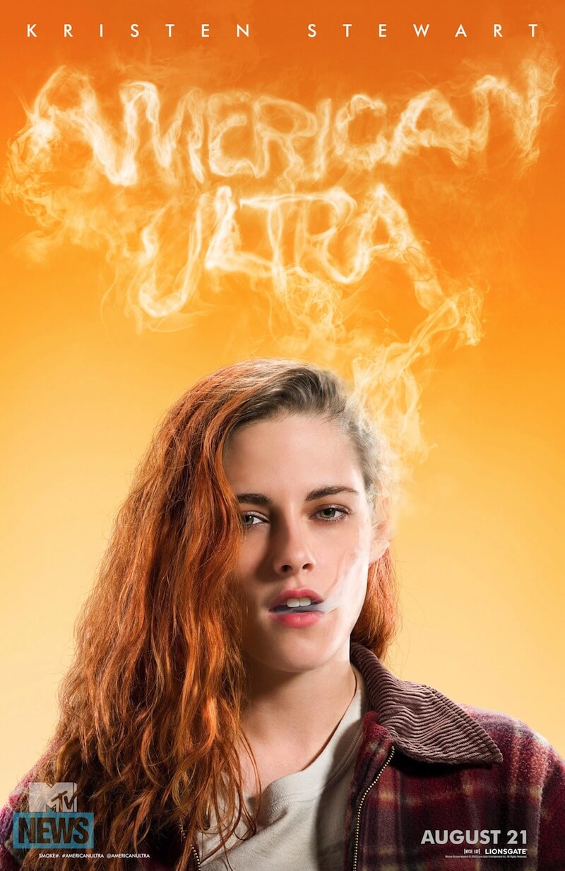 kristen stewart american ultra poster