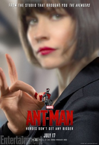 evangeline lilly ant-man character poster