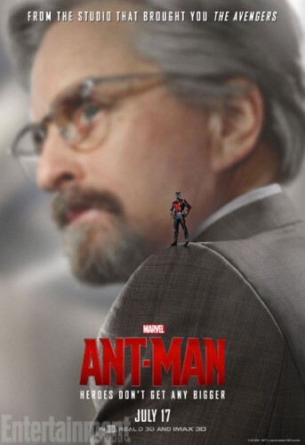 michael douglas ant-man character poster