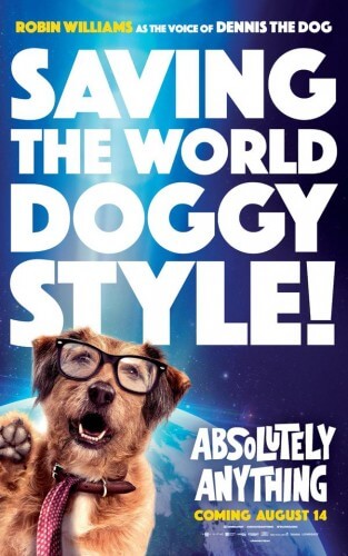 absolutely anything movie poster robin williams dog