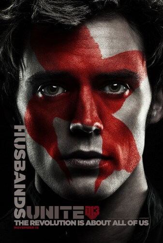 hunger games mockingjay part 2 finnick comic con poster