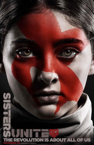 hunger games mockingjay part 2 primrose comic con poster