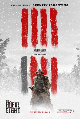 hateful eight movie poster demian bichir the mexican