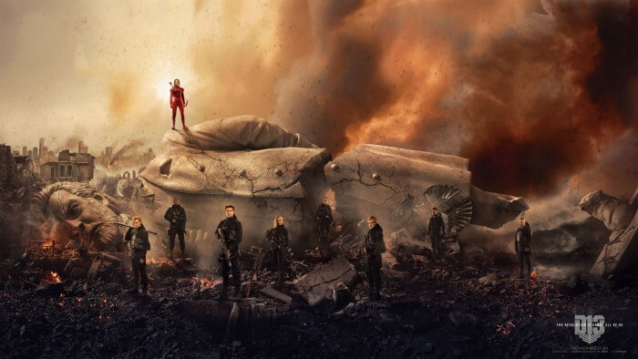 hunger games mockingjay part 2 banner poster