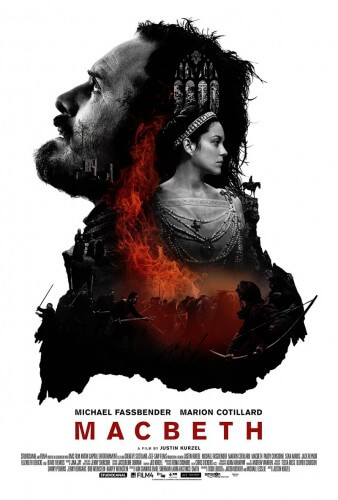 macbeth movie poster michael fassbender silhouette