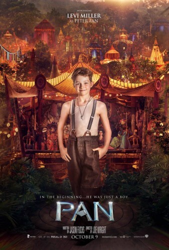 pan movie poster levi miller pan 2