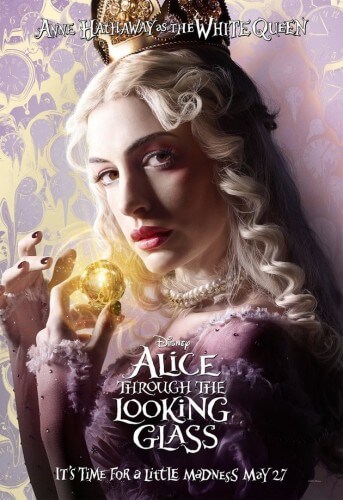 alice through the looking glass character poster anne hathaway