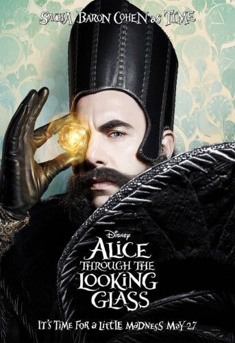 alice through the looking glass character poster sacha baron cohen