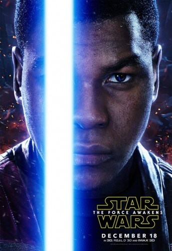 star wars the force awakens movie finn character poster