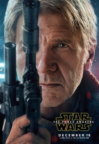 star wars the force awakens movie han solo character poster