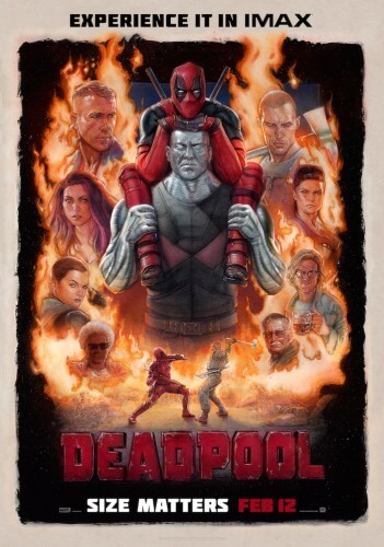 deadpool movie imax poster