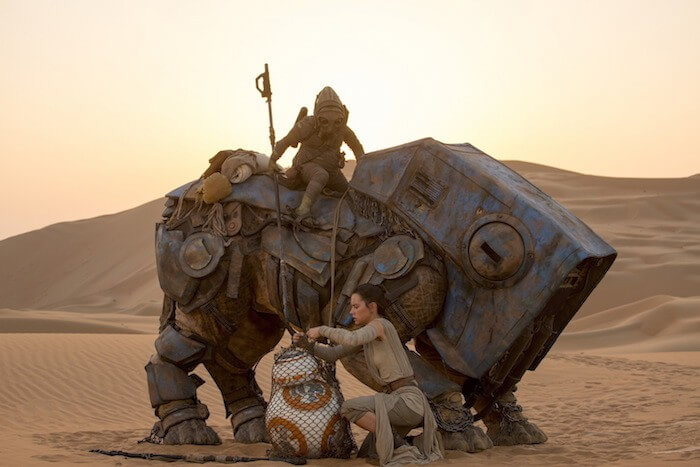 star wars the force awakens review rey and bb8
