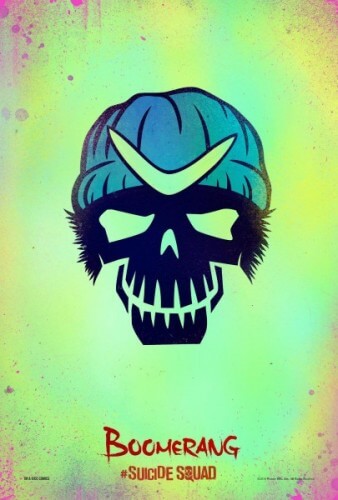 suicide squad movie boomerang character poster