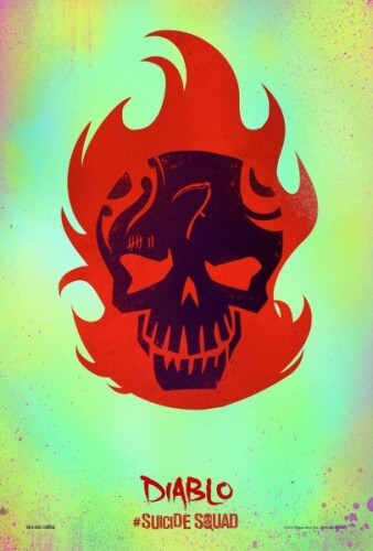 suicide squad movie diablo character poster