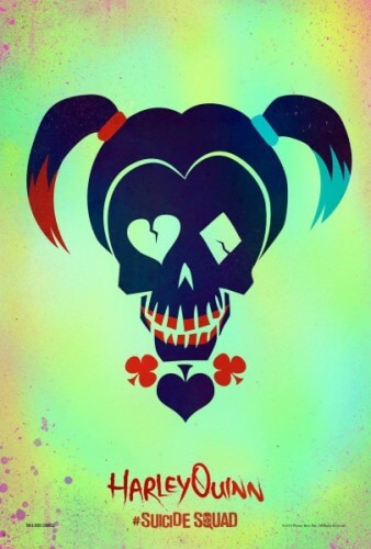 suicide squad movie harley quinn character poster