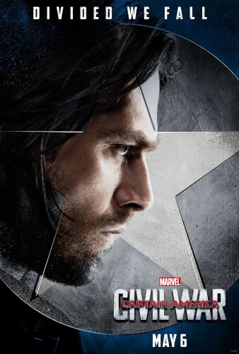 captain america civil war bucky poster