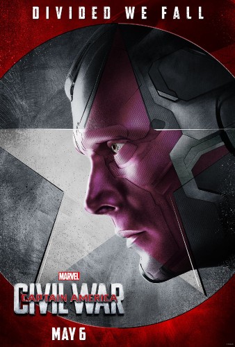 captain america civil war vision poster