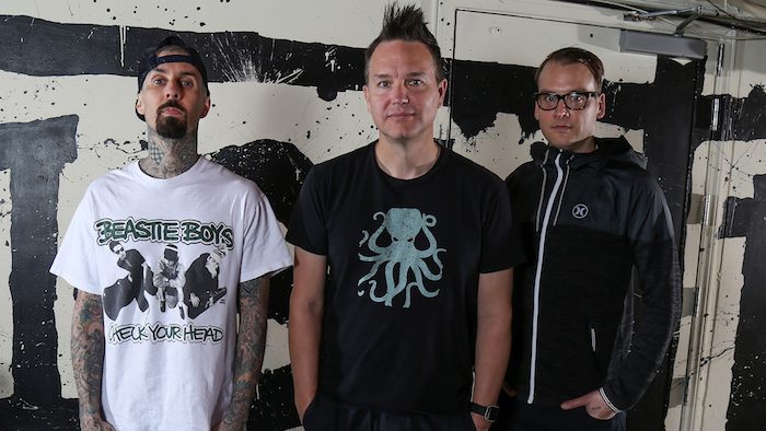 blink 182 2016 mark hoppus travis barker matt skiba