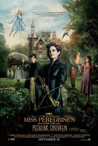 miss peregrines home for peculiar children movie poster