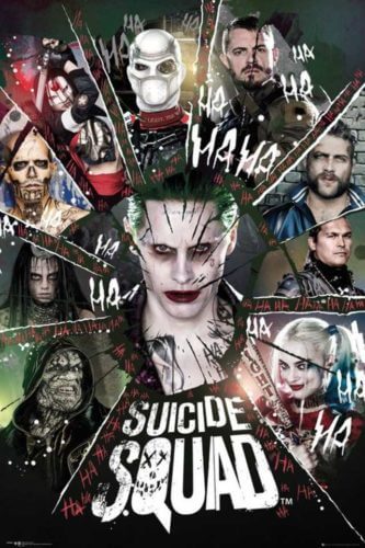 suicide squad ensemble poster